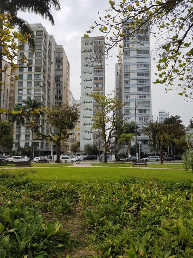 Apartamento Em Frente A Praia Do Embare - Santos Exteriér fotografie