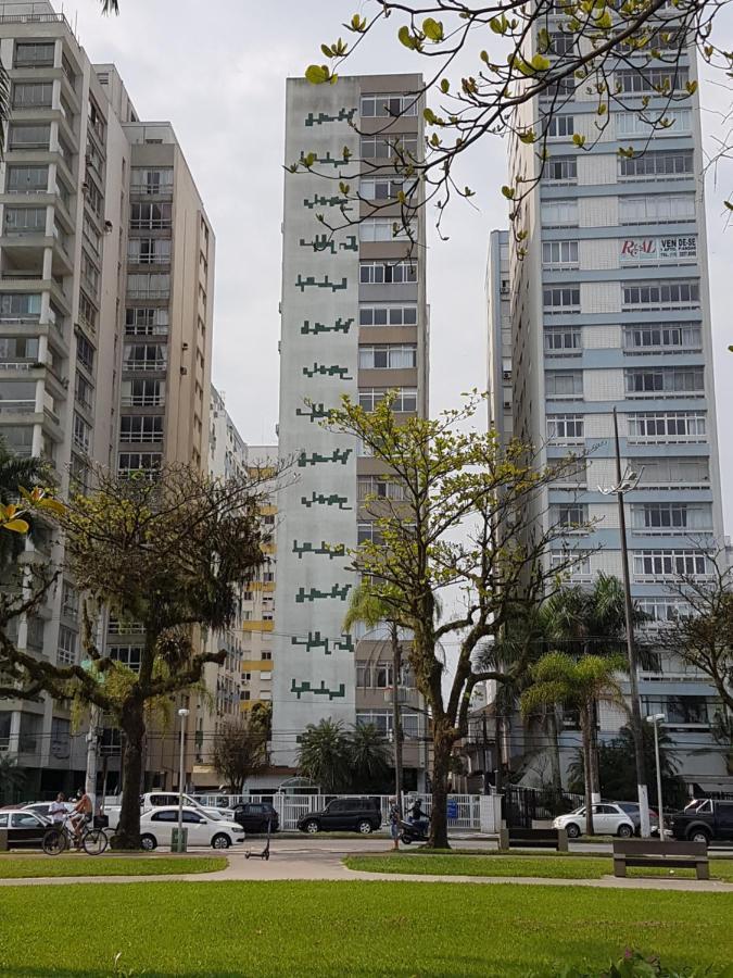 Apartamento Em Frente A Praia Do Embare - Santos Exteriér fotografie